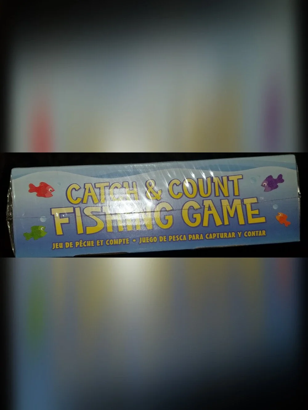 NWT Melissa & Doug Catch & Count Wooden Fishing Game 2 Rods & 10 Fishes